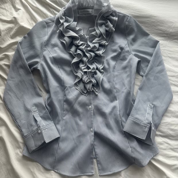 shirring shirt 셔링 셔츠