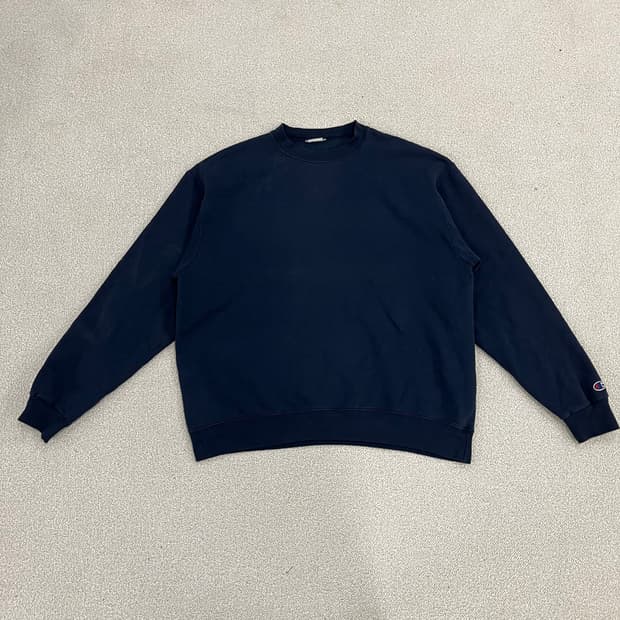[실측확인] 챔피온 라운드넥 맨투맨 스웻셔츠 0114M1
