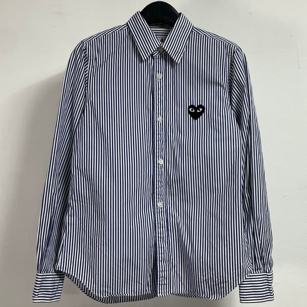 꼼데가르송 우먼스 스트라이프 셔츠 (on.565)