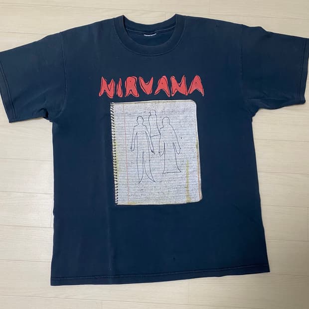 00s 너바나 고스트 빈티지 밴드티셔츠 뤡코즈 블라인드파일즈