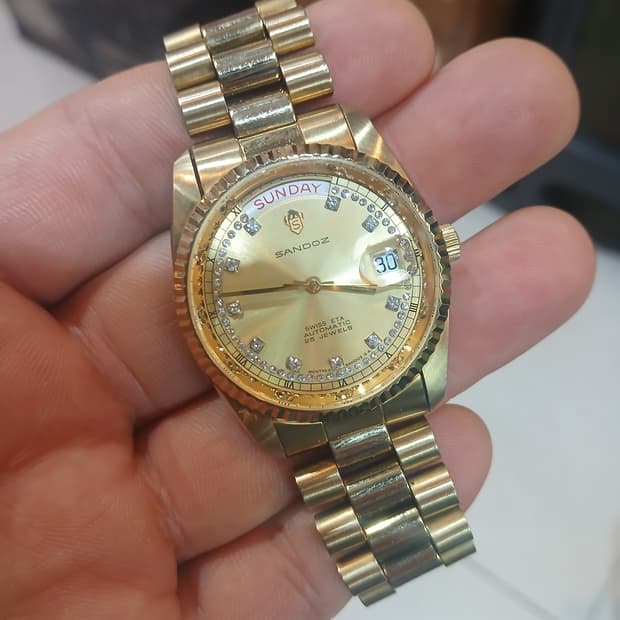 swiss SANDOZ 오토매틱 시계