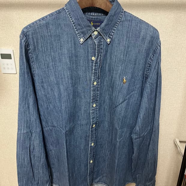 폴로 데님셔츠