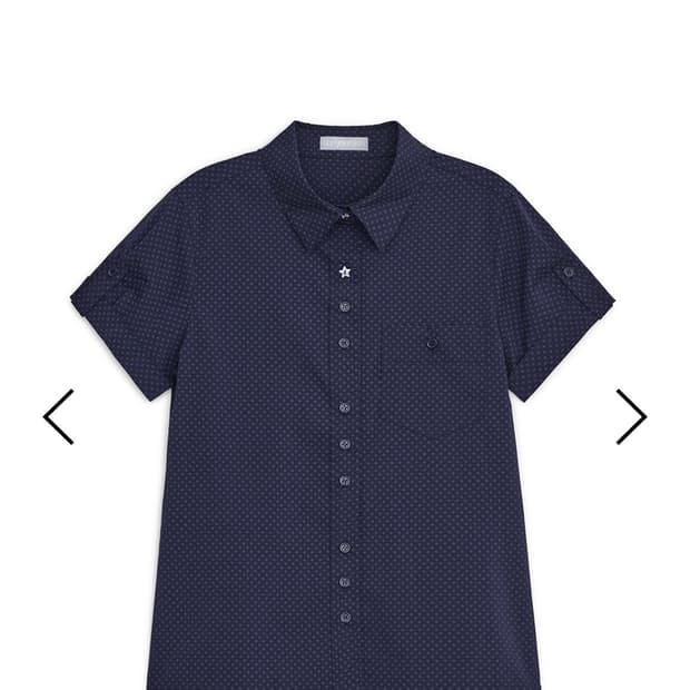 허그유어스킨 star flap shirts navy