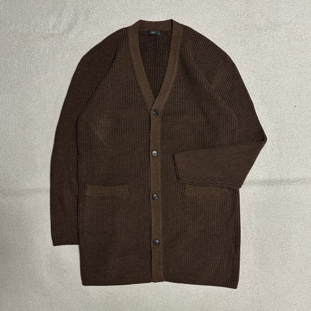 앤드지 이브 울니트 롱가디건