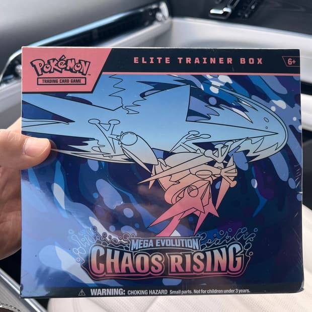 (미국,포켓몬) pokemon 카오스라이징 ETB 닌자스피너