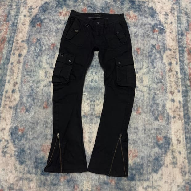 Civarize 00s archive curved zipper cargo