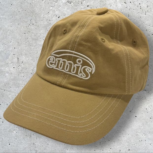 emis 이미스 볼캡 베이지 모자