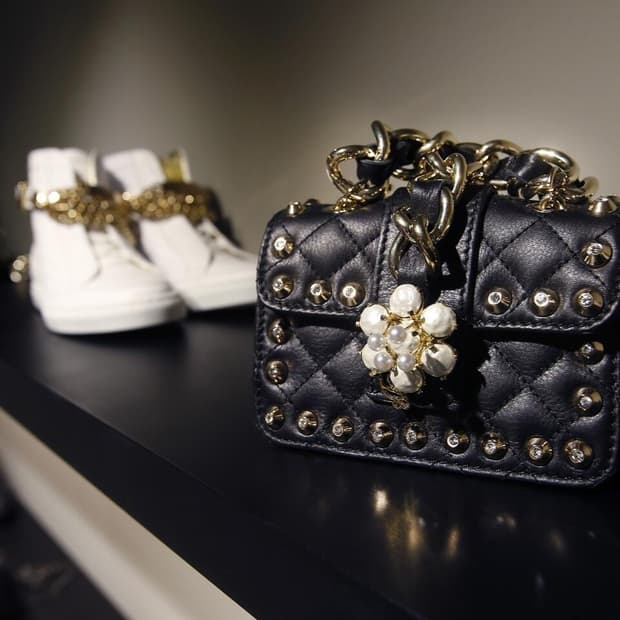 Dsquared2 디스퀘어드 퀼팅 체인 숄더백