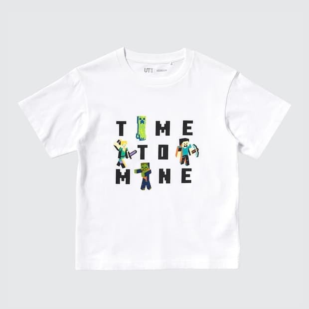 유니클로 마크 마인크래프트 티서츠