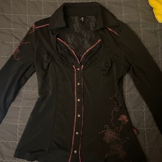 Ozzcroce 오즈온 레이스 셔츠