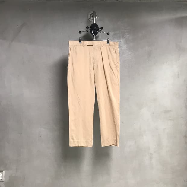 *폴로 랄프로렌 베이지 린넨 치노 팬츠 33/32  *제품 사이즈 : 3