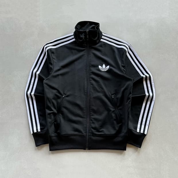 [S]아디다스 구형 파이어버드 블랙 트랙탑 져지