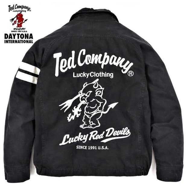 S) 테드 컴퍼니 데니토나브로스 한정판 스윙 톱 자켓