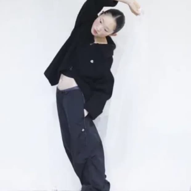 스마트어반유즈풀 스트랩라인팬츠 블랙