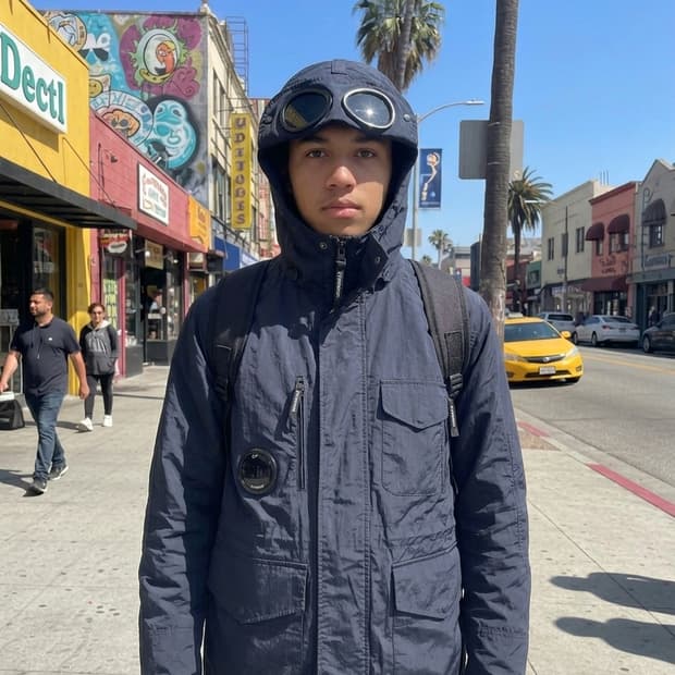 [국내정품] C.P.컴퍼니 방수방풍 고글렌즈 자켓 ( 100사이즈)