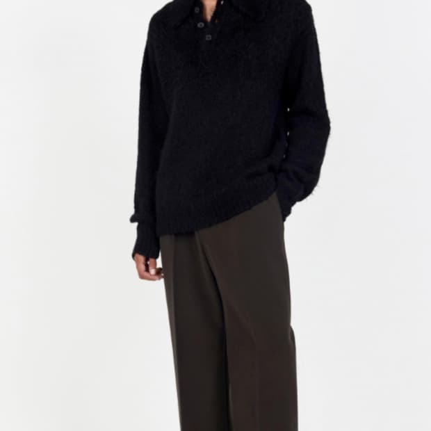 라벨아카이브 piquet polo sweater 니트 폴로 스웨터