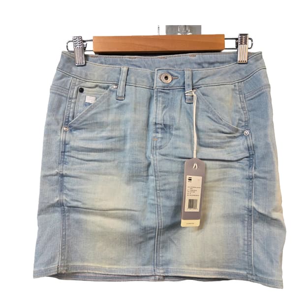 G-STAR RAW 데님 미니 스커트(26)