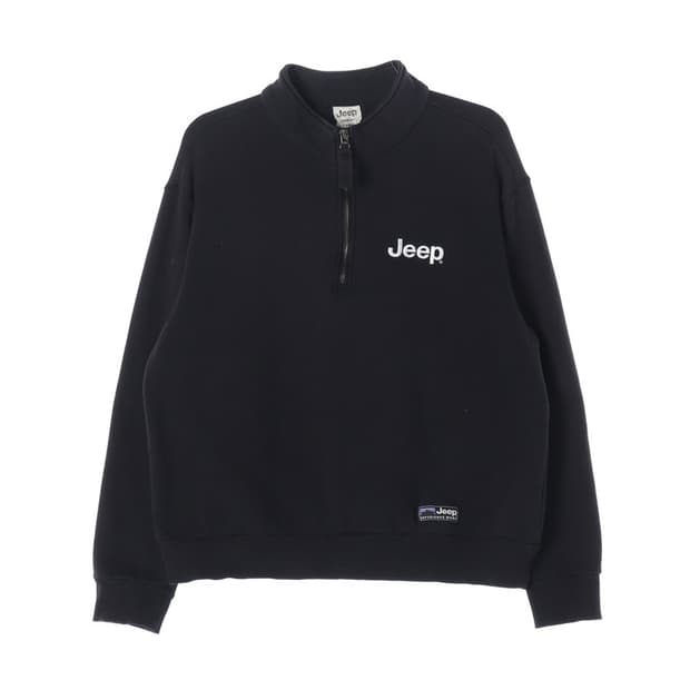 Jeep 하프집업 스웻셔츠 L