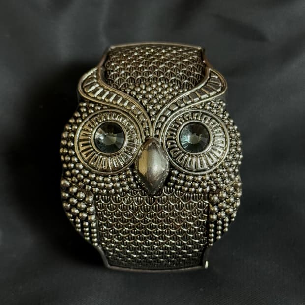Owl Bangle Bracelet