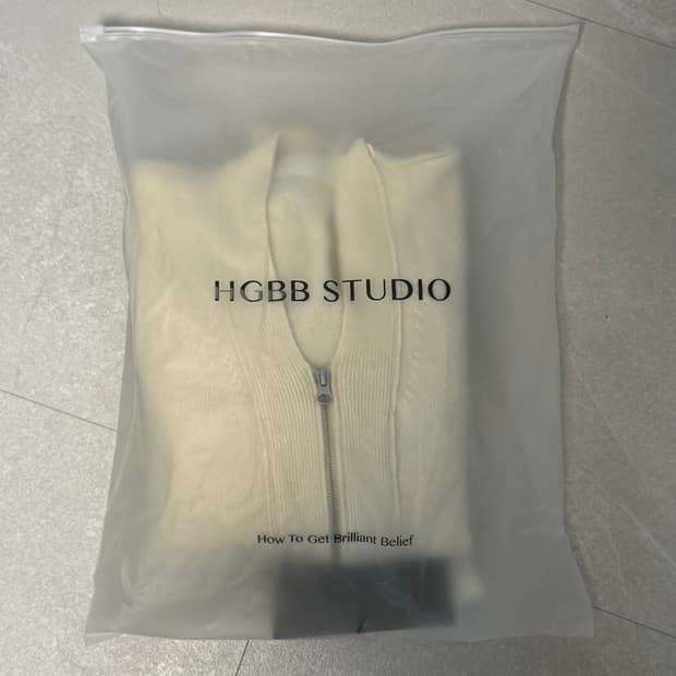 Hgbb studio salmon zip up marshmallow