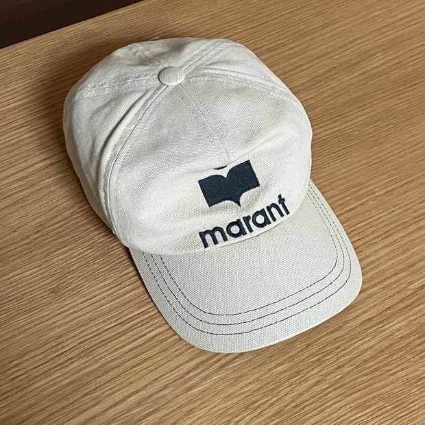 이자벨마랑 볼캡 아이보리