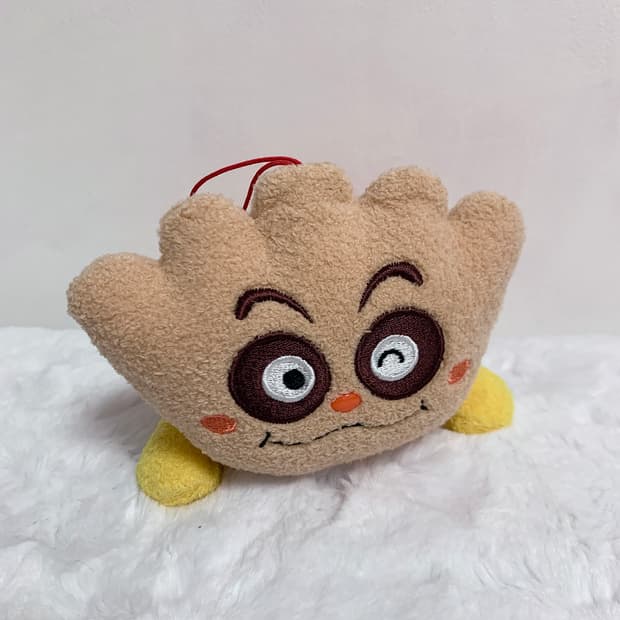 빈티지) 호빵맨, 크림빵맨 키링 인형