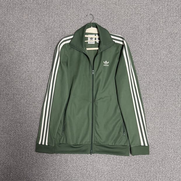 아디다스 베켄바우어 져지 카키 S 트랙탑