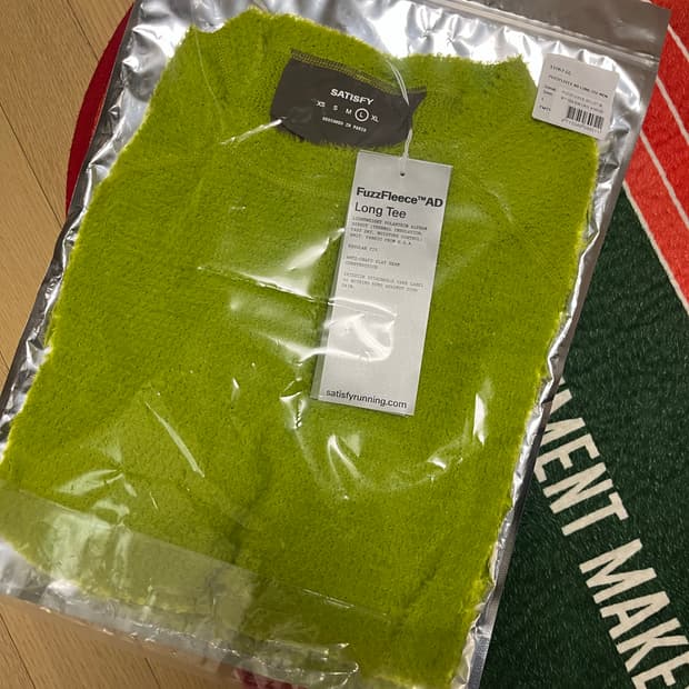 새티스파이 퍼즈플리스 티셔츠 그레노블그린 라지