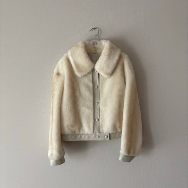 르세지엠 레더라인 퍼자켓 윈터착용