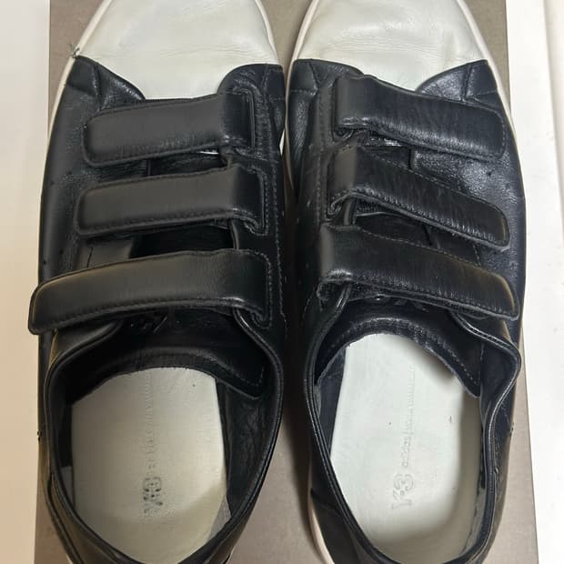 Y-3 스탠스미스 밸크로 검흰