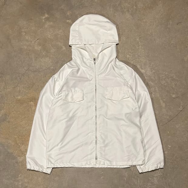 1996 helmut lang smock jacket white