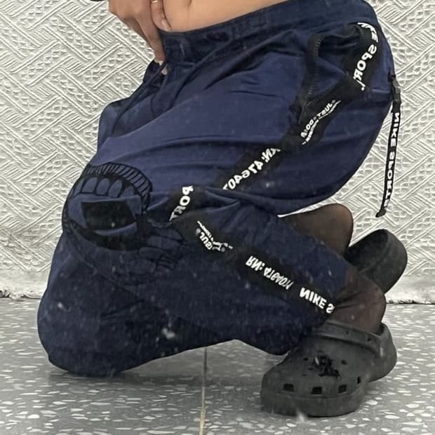 나이키 올드스쿨 사이드 라인 트랙 팬츠 L C06473