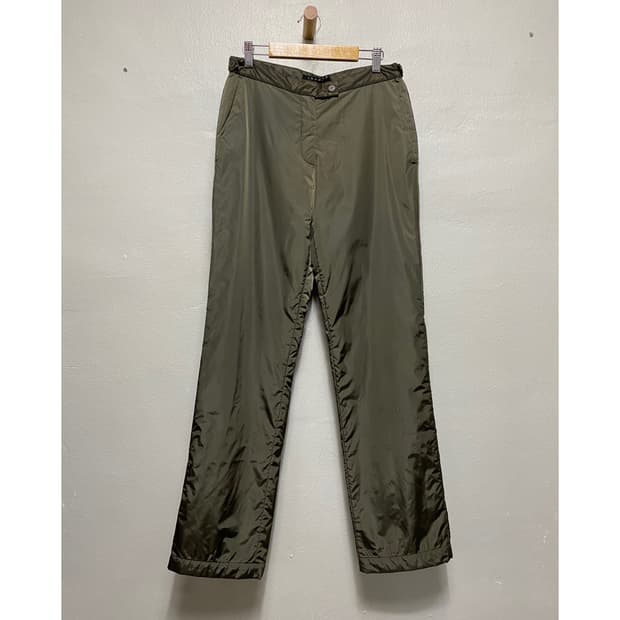 띠어리 나일론 패딩 팬츠 바지