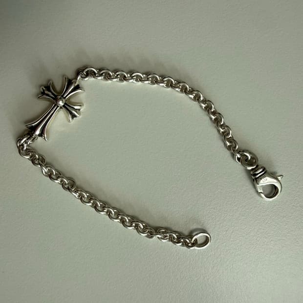 새상품 크롬하츠 타이니 크로스 ne체인 팔찌