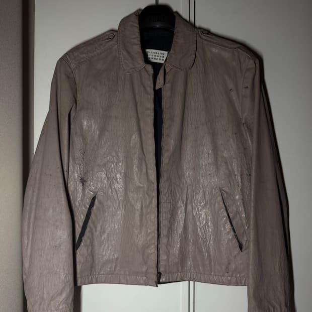 마틴 마르지엘라 04ss 페인티드 아티저널 자켓