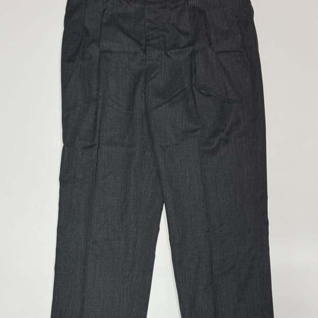 정품 발렌시아가 울 슬랙스 바지 88 그레이