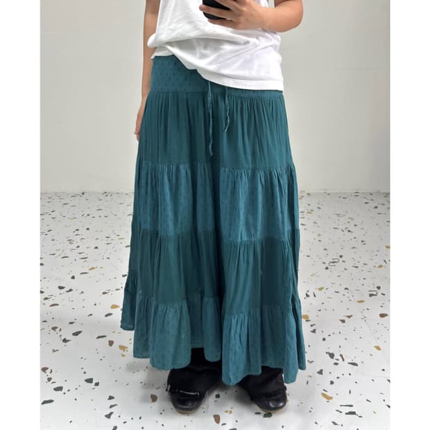 빈티지 롱 스커트