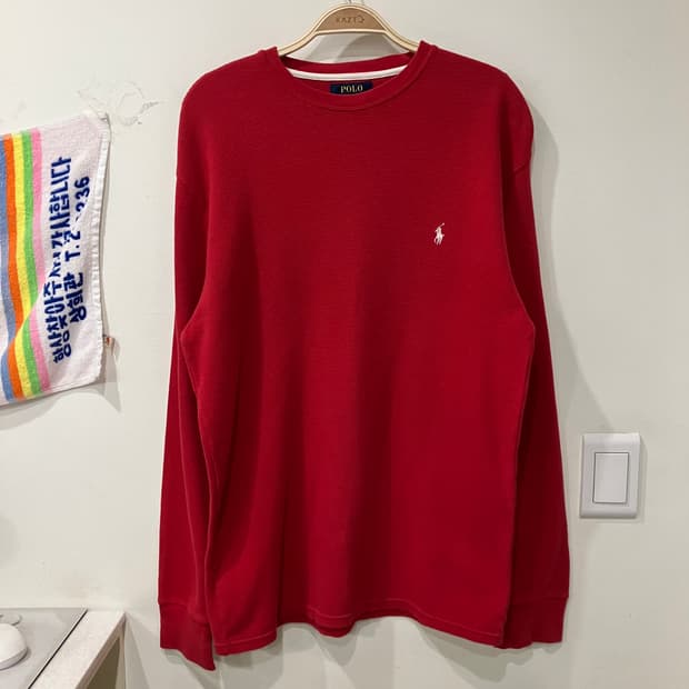 228 폴로 와플 롱슬리브