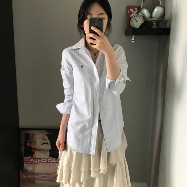 폴로 랄프로렌 포니로고 스트라이프 셔츠