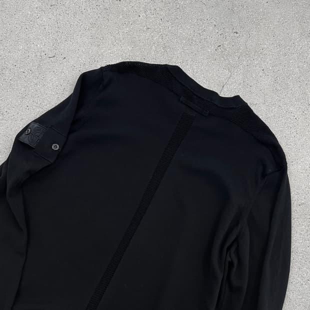 스톤아일랜드 쉐도우 프로젝트 머서라이즈 코튼 니트