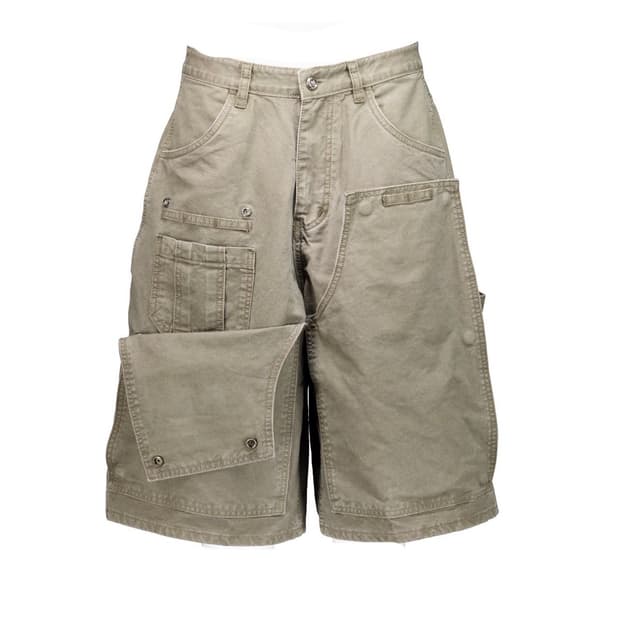  [POGxAOIRO] MILITARY DOUBLE KNEE PANTS