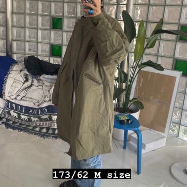 M-65 모즈 코트 라이너 세트 올리브