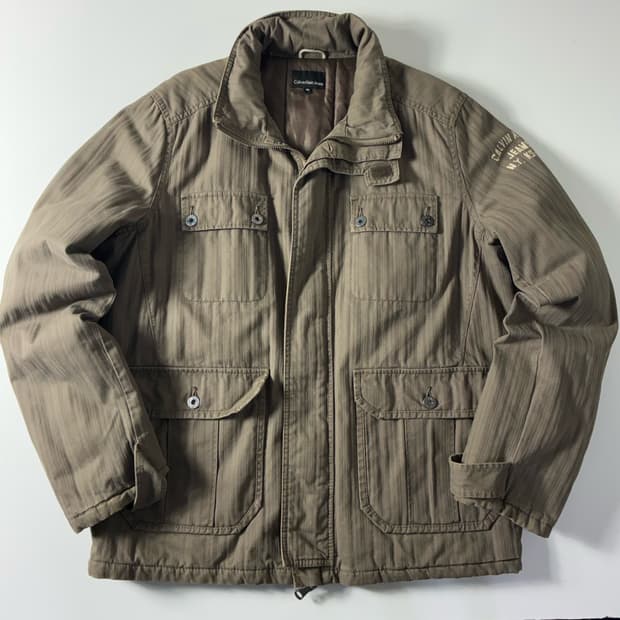 Calvin klein  캘빈 클라인 00,s 멀티포켓 밀리터리 자켓