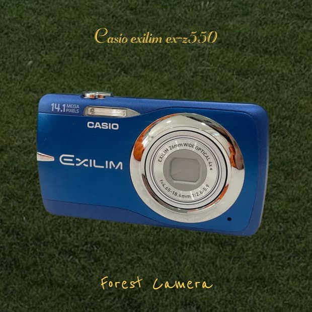 (풀박/메이크업)카시오 exilim ex-z550 디지털카메라 빈티지디카