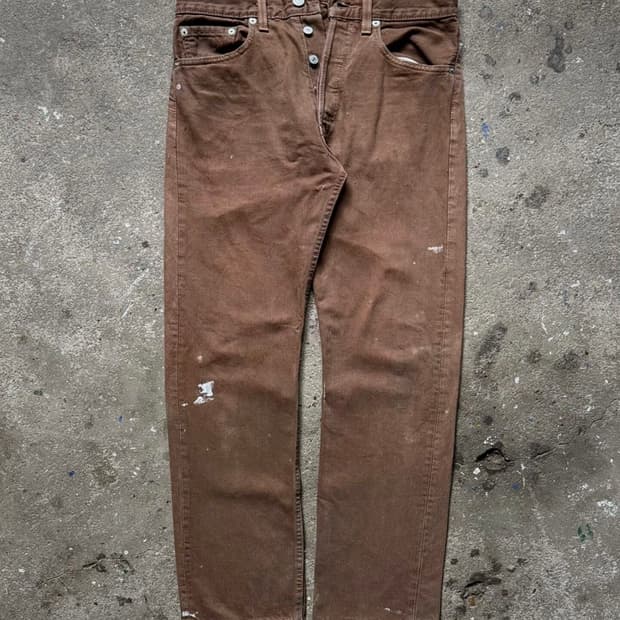 빈티지 Levi’s 501 Faded Pants