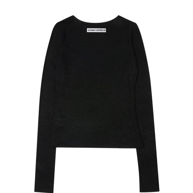 순지울텐셀롱슬리브soonji수룩순지티셔츠텐셀티셔츠