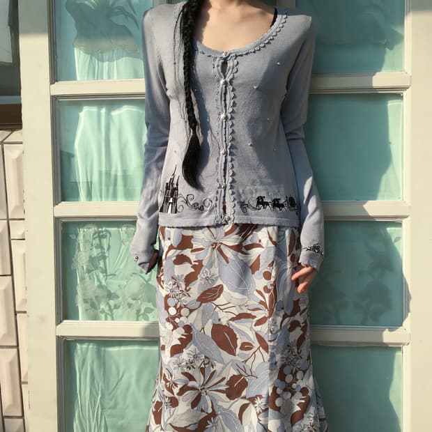 Axes femme knit cardigan