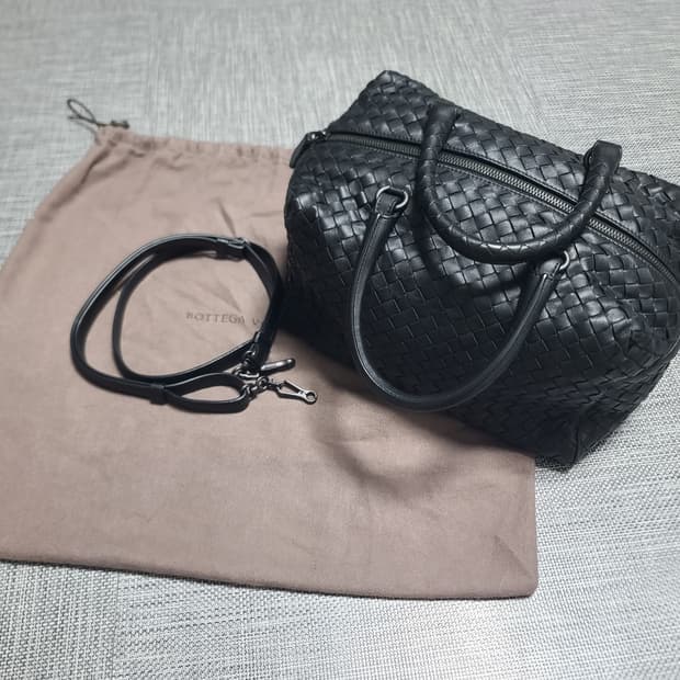 보테가베네타 인트레치아토 토트백 볼링백 보스턴백