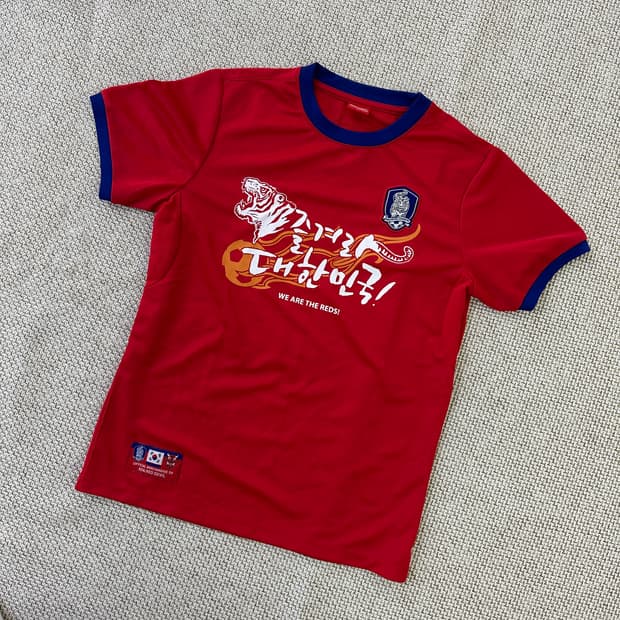 85 대한민국 붉은악마 축구티 0326D