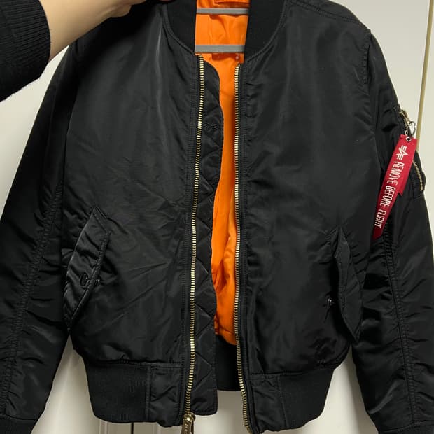 알파인더스트리 우먼 MA-1 항공점퍼 자켓